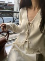 [PREMIUM] Floral Eyelet Cardigan - Image 20