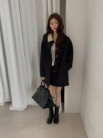 [PREMIUM] Contrast Collar Coat - Image 6
