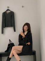 [PREMIUM] Contrast Collar Coat - Image 15