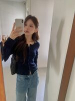[PREMIUM] Ribbed Pleat Cardigan - Image 14