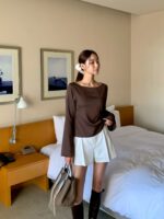 [PREMIUM] Cheri Satin Top - Image 10