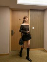 [PREMIUM] Shirred Chiffon Off shoulder Top - Image 11