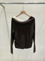 [PREMIUM] Shirred Chiffon Off shoulder Top - Image 23