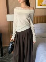 [PREMIUM] Shirred Chiffon Off shoulder Top - Image 18