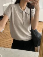 [PREMIUM] Baby Wool Collar Knit - Image 2