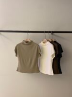 [Premium] Angora Mock Neck Top - Image 6