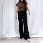 [Premium] Angora Mock Neck Top - Image 11