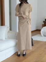 [Premium] Fine Wool Mock Knit - Image 4