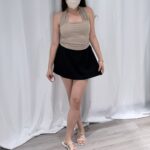 Sheer Band Padded Top - Image 6