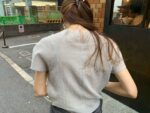 Wrinkle Mock Neck Top - Image 5