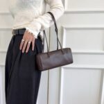 Bucks and Leather Brick Shoulder Bag (Size Mini)