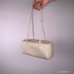 Bucks and Leather Brick Shoulder Bag (Size Mini) - Image 3
