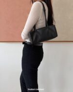 Bucks and Leather Brick Shoulder Bag (Size Mini) - Image 4