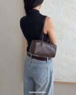 Bucks and Leather Brick Shoulder Bag (Size Mini) - Image 6