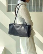 Bucks and Leather Brick Shoulder Bag (Size M) - Image 4