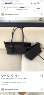 Bucks and Leather Serene Tote Bag (Size S) - Image 23