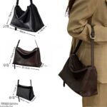 Bucks and Leather Pillow Bag (Size M) - Image 3