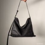 Bucks and Leather Shoulder Hobo Bag (Size M) - Image 5