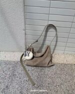 Bucks and Leather Shoulder Hobo Bag (Size M) - Image 25
