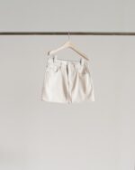 [Premium] OUNCE Cream Mini Skirt - Image 2
