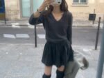 [Premium] OUNCE Maren Wool Flare Mini Skirt - Image 4