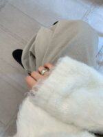 [Premium] OUNCE Brush No-Collar Cardigan - Image 12