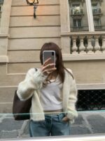 [Premium] OUNCE Grain Mohair Cardigan - Image 5