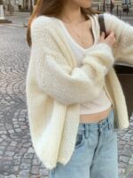 [Premium] OUNCE Grain Mohair Cardigan - Image 9