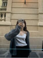 [Premium] OUNCE Grain Mohair Cardigan - Image 16
