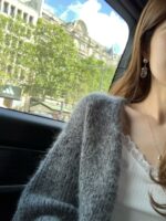 [Premium] OUNCE Grain Mohair Cardigan - Image 19