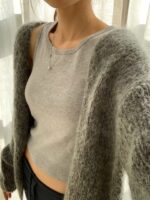 [Premium] OUNCE Grain Mohair Cardigan - Image 20