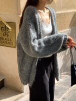 [Premium] OUNCE Grain Mohair Cardigan - Image 21