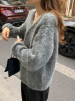[Premium] OUNCE Grain Mohair Cardigan - Image 26