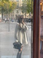 [Premium] OUNCE HANDMADE 90% Cashmere Raglan Coat - Image 5