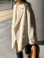 [Premium] OUNCE HANDMADE 90% Wool Suit Coat - Image 18