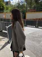 [Premium] OUNCE HANDMADE 90% Wool Blouson Coat - Image 3