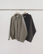 [Premium] OUNCE HANDMADE 90% Wool Blouson Coat - Image 5