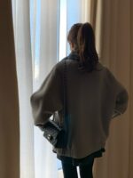 [Premium] OUNCE HANDMADE 90% Wool Blouson Coat - Image 16