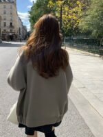 [Premium] OUNCE HANDMADE 90% Wool Blouson Coat - Image 21