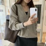 [Premium] OUNCE Hay Wool Knit Cardigan