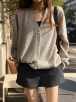 [Premium] OUNCE Hay Wool Knit Cardigan - Image 5