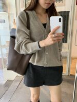 [Premium] OUNCE Hay Wool Knit Cardigan - Image 12