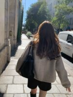 [Premium] OUNCE Llama Wool Round Cardigan - Image 12