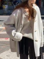 [Premium] OUNCE HD Hooded Cash Duffle Coat - Image 13
