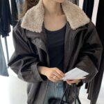 [Premium] OUNCE Chloe Leather Jumper