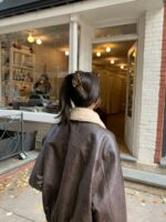 [Premium] OUNCE Chloe Leather Jumper - Image 4