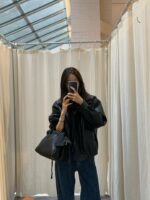 [Premium] OUNCE Chloe Leather Jumper - Image 15