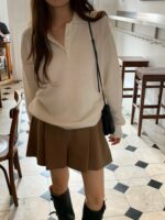[Premium] OUNCE Cashmere Collar Knit - Image 21