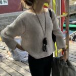 [Premium] OUNCE Heather Alpaca Cropped Knit
