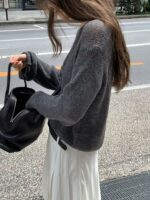 [Premium] OUNCE Low Mohair Half-Knit - Image 19